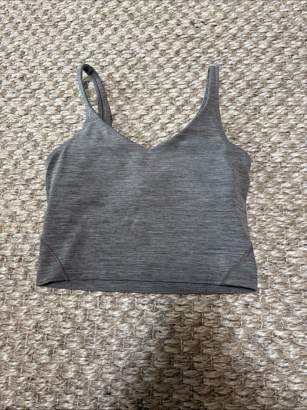 Gray lululemon align tank